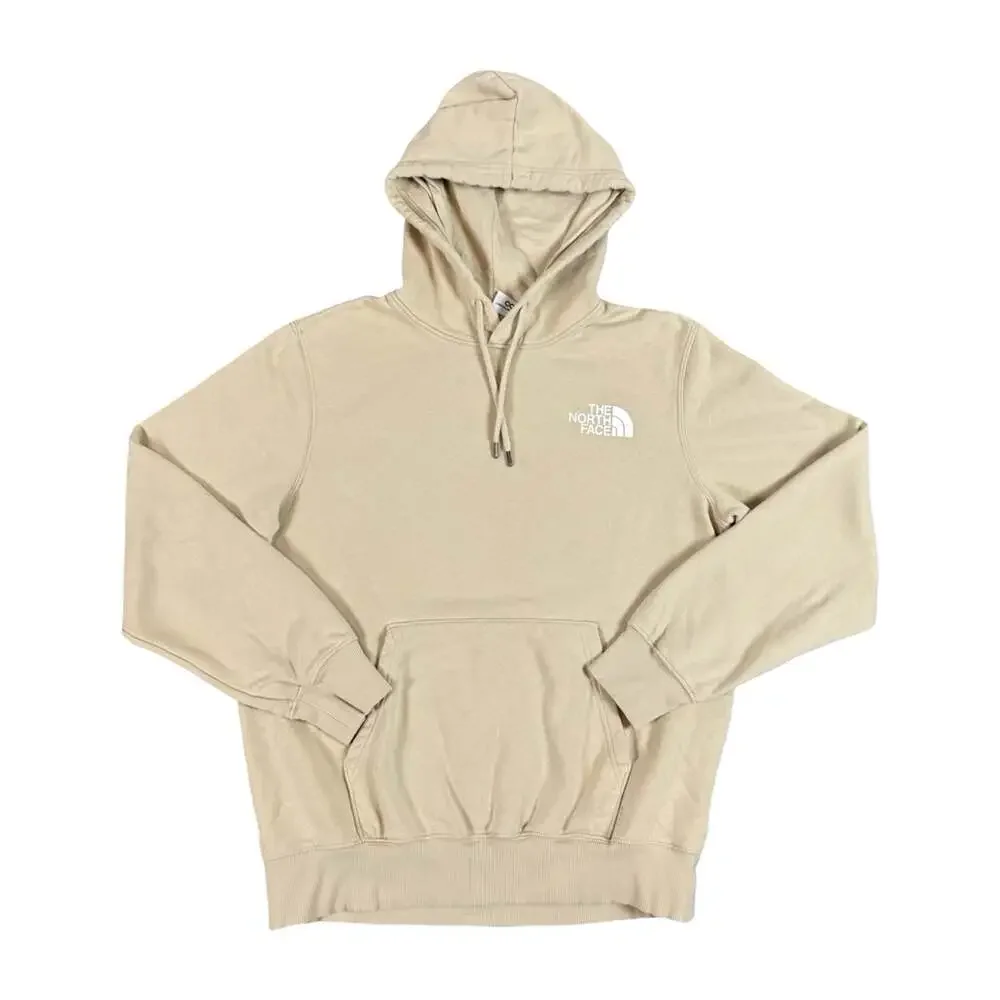 The North Face Circular Design Men’s Beige Pullover Fleece Hoodie Camo Logo L